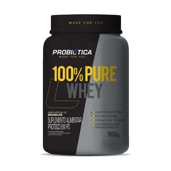 100% PURE WHEY DE BAUNILHA POTE PROBIOTI