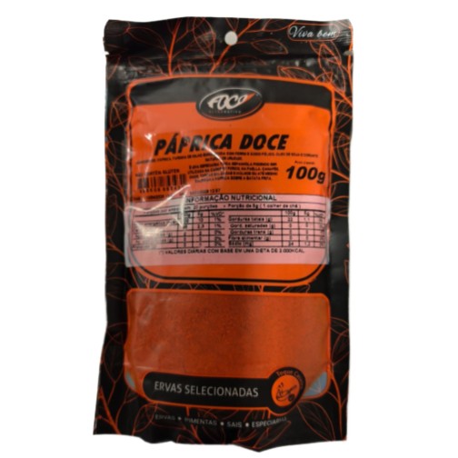 PAPRICA DOCE FOCO ALTERNATIVA 100GR