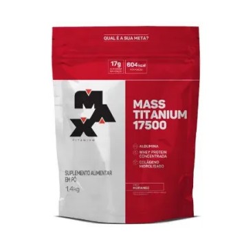 MASS DE MORANGO MAX TITANIUM REFIL 1.4KG