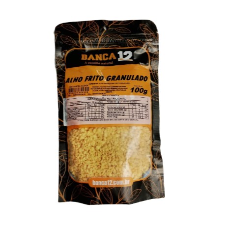 ALHO FRITO GRANULADO BANCA 12 (FA) 100G