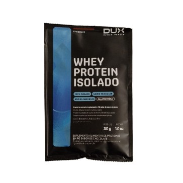 WHEY PROTEIN ISOLADO CHOCOLATE SACHE DUX 30G