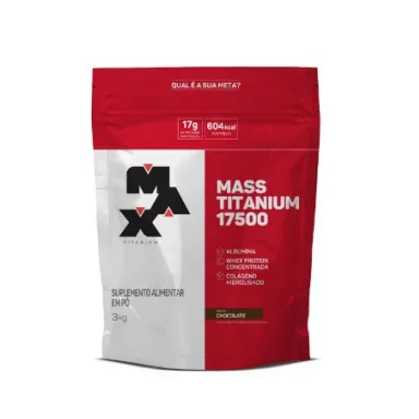 MASS DE CHOCOLATE MAX TITANIUM REFIL 3KG