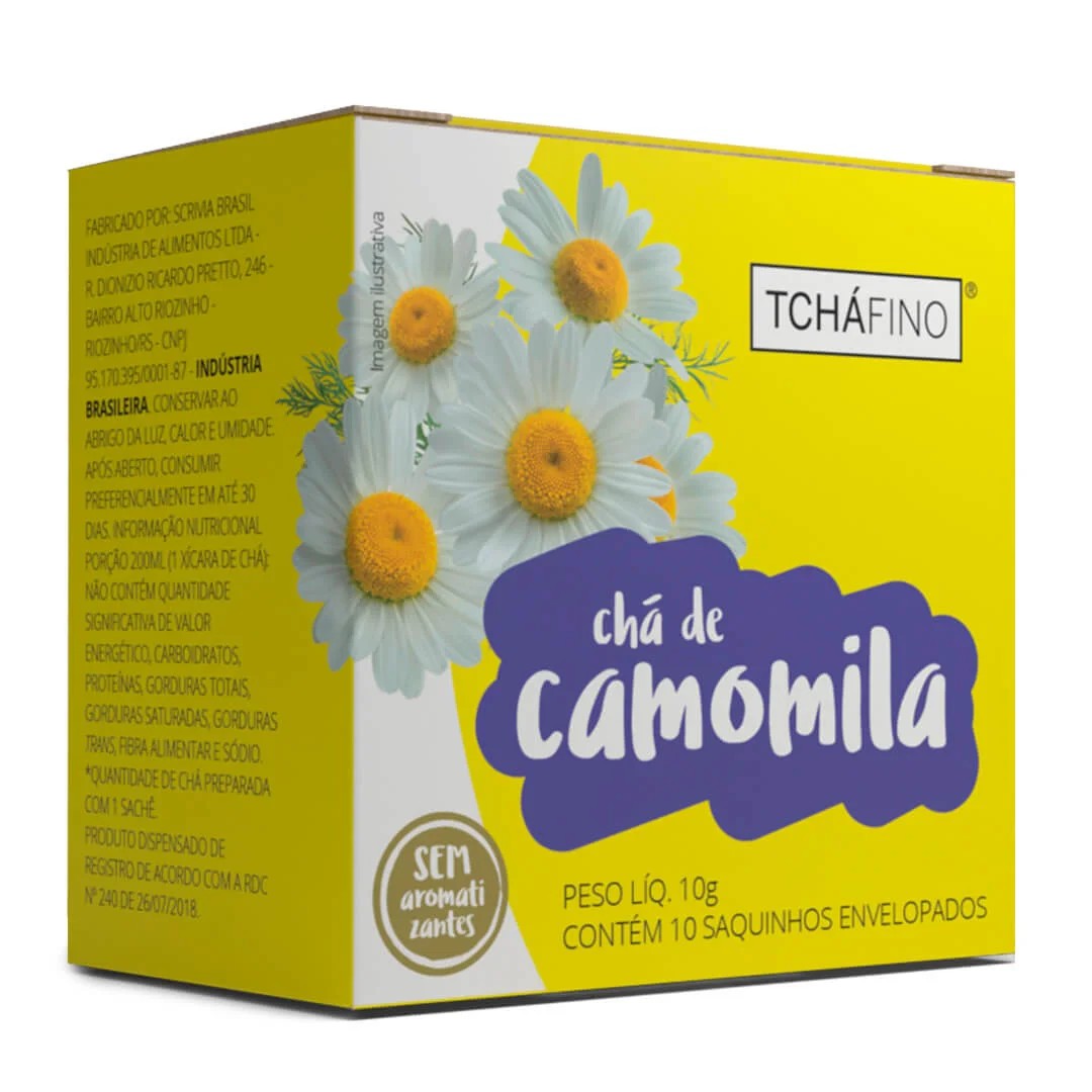 TCHAFINO DE CAMOMILA SCRIVIA 10GR