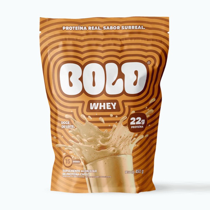 WHEY DE DOCE DE LEITE BOLD 450G