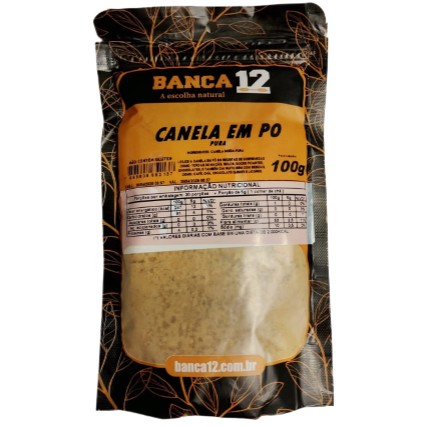 CANELA EM PO BANCA 12 (FA) 100G