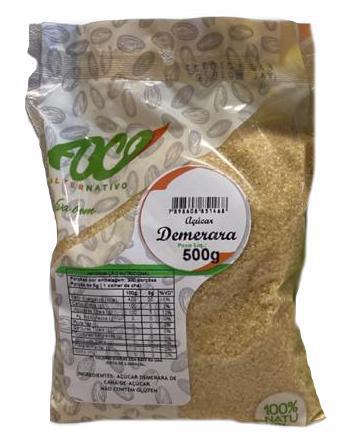 ACUCAR DEMERARA FOCO ALTERNATIVO 500GR