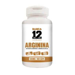 ARGININA 500MG BANCA 12 100CAPS