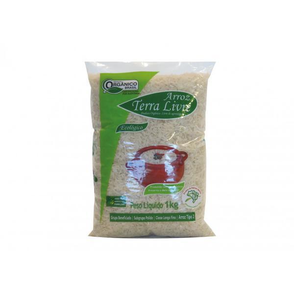 ARROZ POLIDO TIPO 01 ORG TERRA LIVRE 1KG