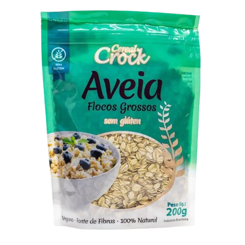 AVEIA EM FLOCOS GROSSOS S/ GLUTEN S/ LAC