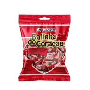 BALA CORACAO MORANGO FLORESTAL 48G