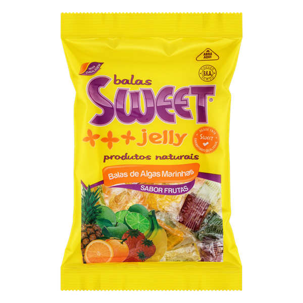 BALA DE ALGAS SORTIDAS SWEET JELLY 200GR