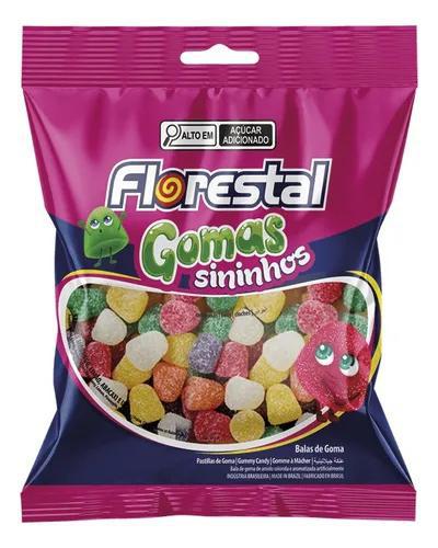 BALA DE GOMA SININHOS FLORESTAL 60G