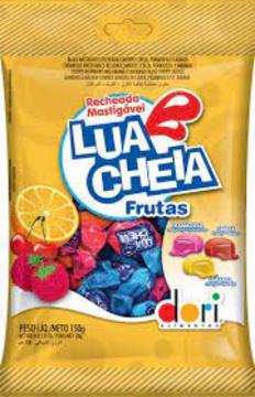BALA LUA CHEIA FRUTAS DORI 400G