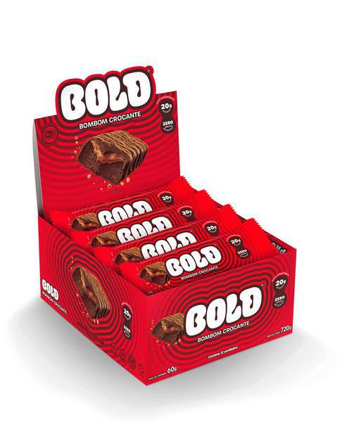 BARRA DE BOMBOM CROCANTE BOLD 60G