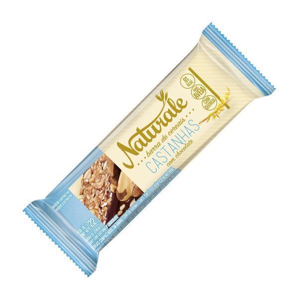 BARRA DE CEREAIS CASTANHA C/ CHOCOLATE N