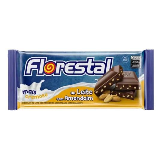 BARRA DE CHOCOLATE AO LEITE E AMENDOIM F