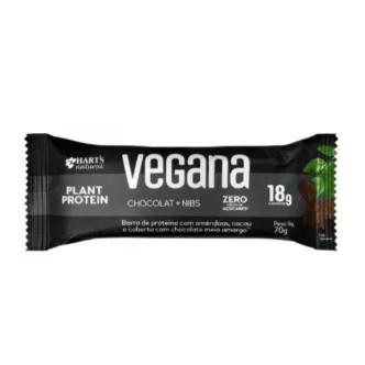 BARRA VEGANA DE CHOCO NIBS HARTS 70G