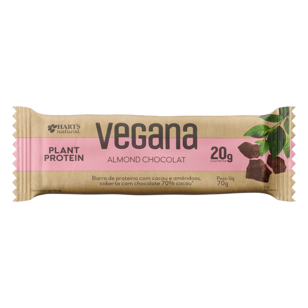 BARRA VEGANA DE CHOCOLATE HARTS 70G