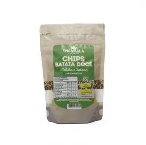 BATATA DOCE CHIPS C/ CEBOLA E SALSA SHAM