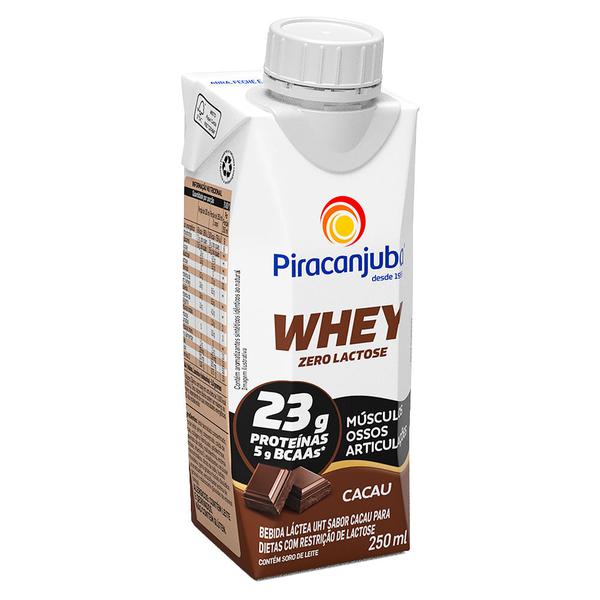 BEBIDA LACTEA WHEY 23G DE CACAU PIRACANJ
