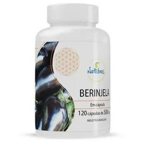 BERINJELA 500MG NATTUBRAS 120CAPS
