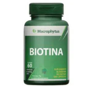 BIOTINA VITAMINA H HARD 380MG MACROPHYTU