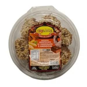 BISCOITO AMANTEIGADO C/ CHOCOLATE E AMEN