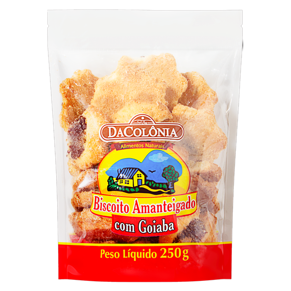 BISCOITO AMANTEIGADO C/ GOIABA DA COLONI