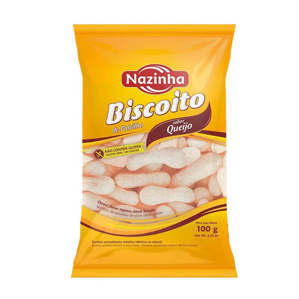 BISCOITO DE POLVILHO QUEIJO NAZINHA 70GR