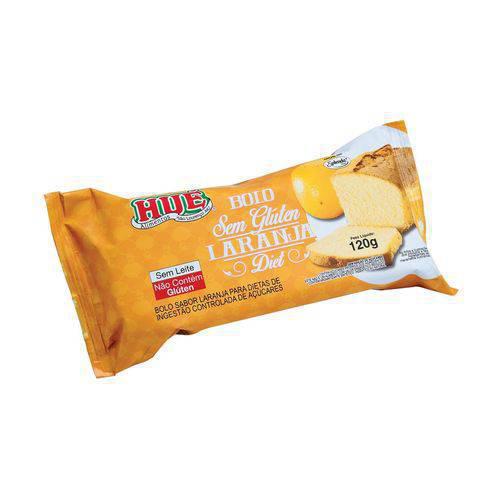 BOLO DE LARANJA DIET S/ GLUTEN S/ LACTOS