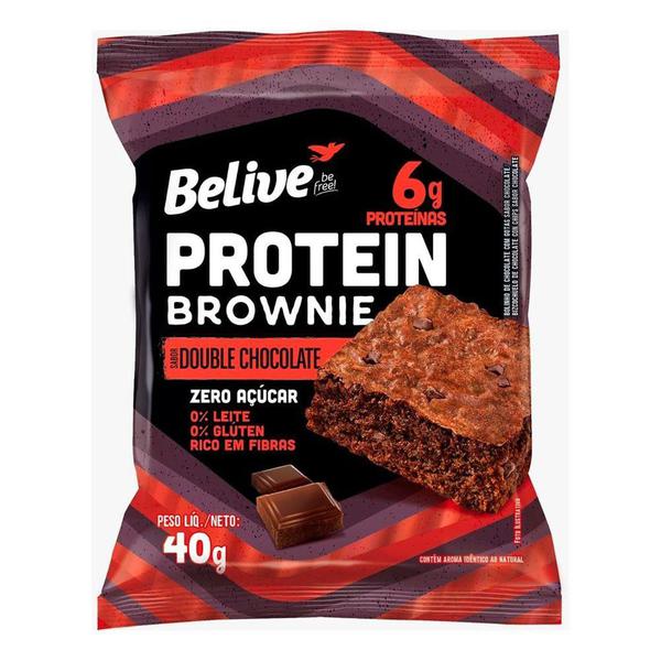 BROWNIE PROTEIN DOUBLE CHOCOLATE ZERO BE