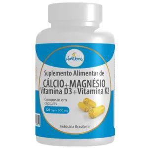 CALCIO MAGNESIO D3 K2 500MG NATTUBRAS 12