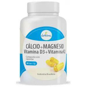 CALCIO MAGNESIO D3 K2 500MG NATTUBRAS 60