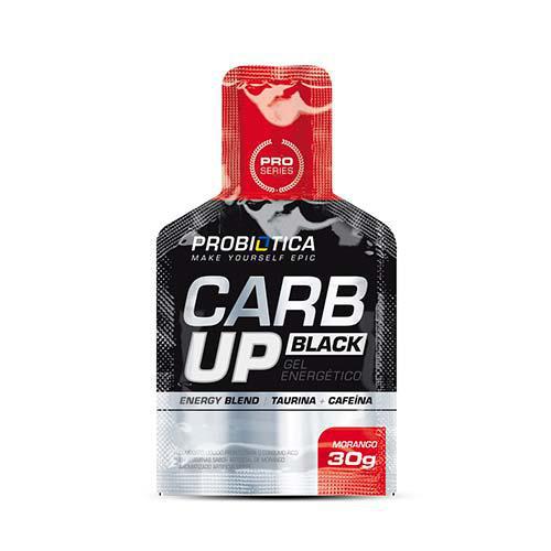 CARB UP GEL BLACK MORANGO PROBIOTICA 30G
