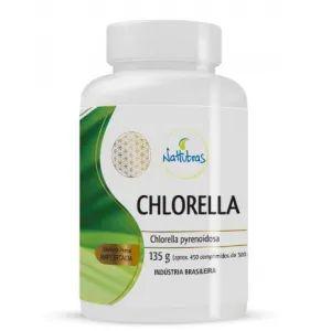 CHLORELLA 135GR NATTUBRAS 450 COMPRIMIDO