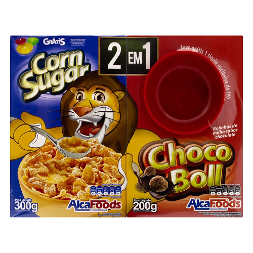 CHOCO CORN ALCAFOODS 500G
