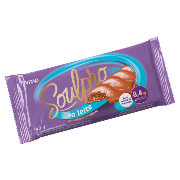 CHOCOLATE PROTEICO 8,4 AO LEITE VITAO 40