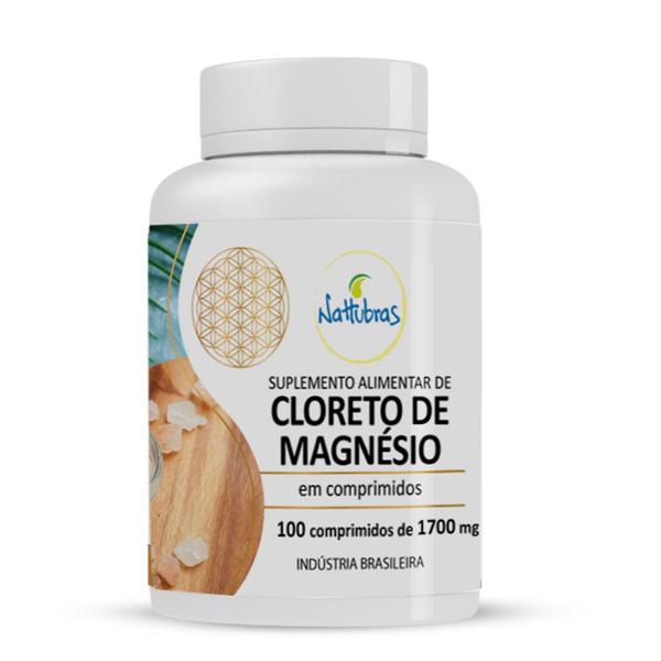 CLORETO DE MAGNESIO 1700MG NATTUBRAS 100