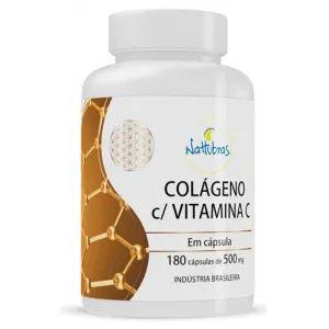 COLAGENO C/ VITAMINA C 600MG NATTUBRAS 1