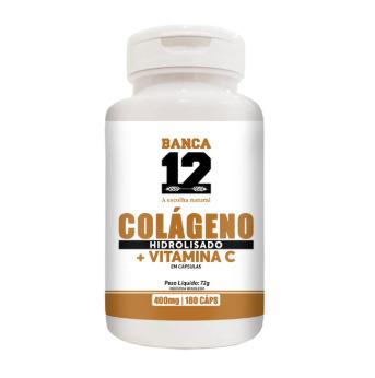 COLAGENO VITAMINA C 400MG BANCA 12 180CA