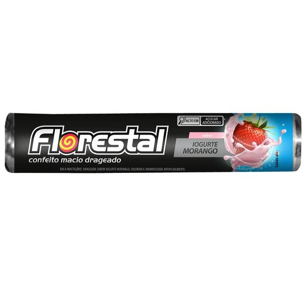 CONFEITO DRAGEADO IOGURTE MORANGO FLORES