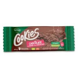 COOKIES INTEGRAIS DE CHOCOLATE VITAO 60G