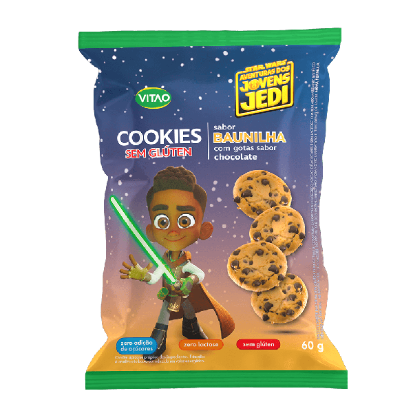 COOKIES S/ GLUTEN DE BAUNILHA DISNEY VIT
