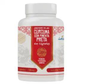 CURCUMA C/ PIMENTA 700MG NATTUBRAS 120CA