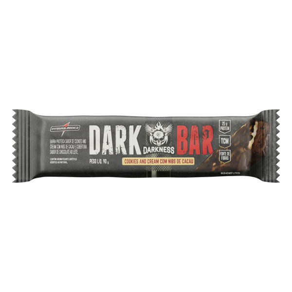 DARK WHEY BAR COOKIES C/ NIBS INTEGRALME