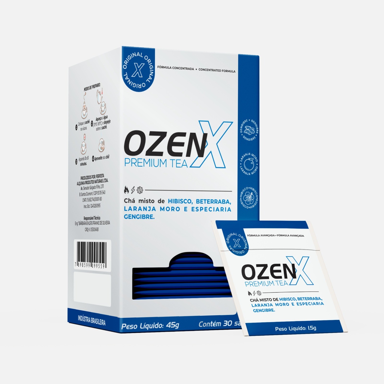 CHA MISTO OZEN PERFEITA ALQUIMIA 45G