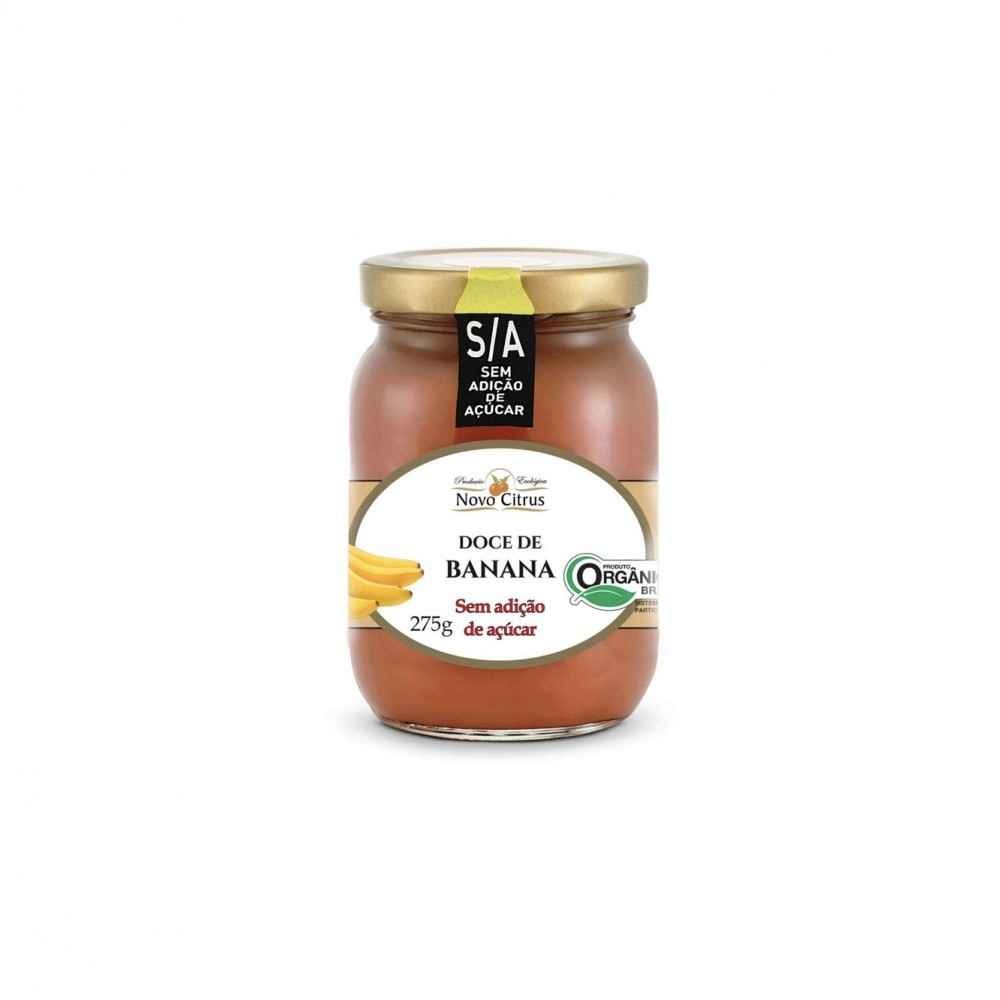 DOCE ORGANICO BANANA S/ ACUCAR NOVA CITRUS 275G