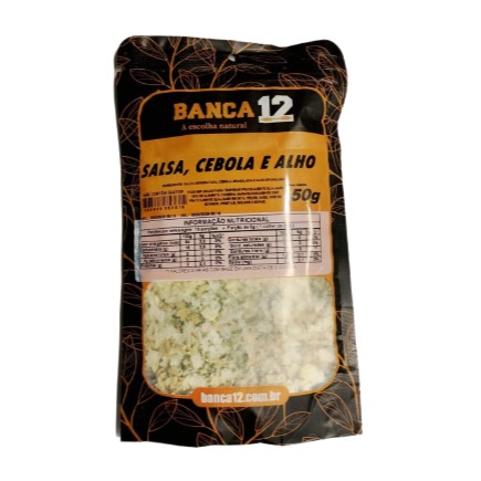 SALSA CEBOLA E ALHO BANCA 12 (FA) 50GR