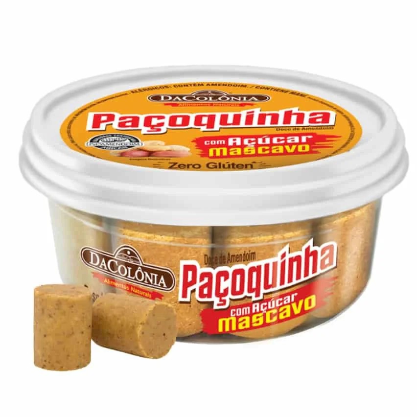 PACOCA ROLHA C/ ACUCAR MASCAVO DA COLONIA 108G