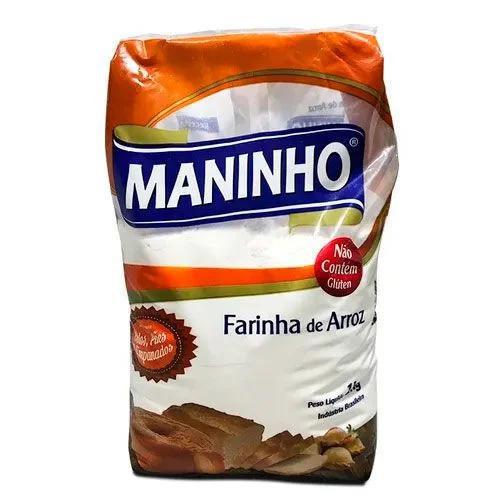 FARINHA DE ARROZ BRANCA MANINHO 1KG